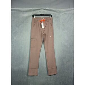FIGS Scrub Pants Cairo Cargo Mens Size XS TALL Smokey Taupe Technical Collection